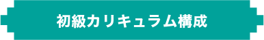 初級カリキュラム構成