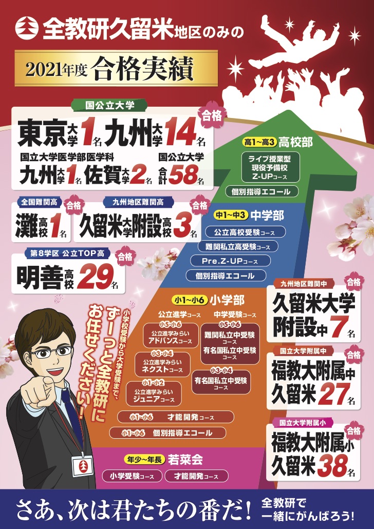 久留米本部教室 学習塾の全教研